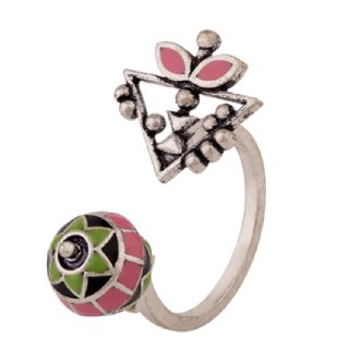 VOYLLA Handpainted Classic Ring at Rs.359